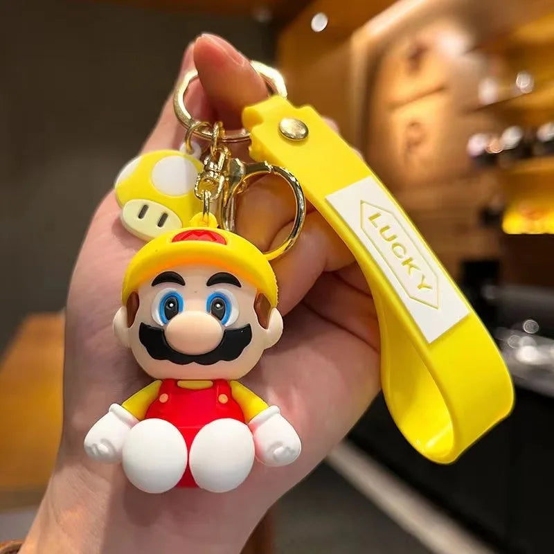 Sleutelhanger Super Mario Figuren Set Met Poppen Voor Tas