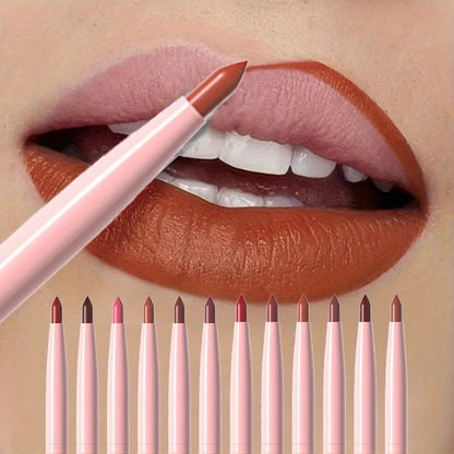 Lip Liner Set 6 Stuks Langdurig Waterbestendig Gemakkelijk Kleurend