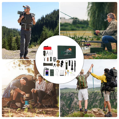 TrailNova Adventkalender Survival kit voor Mannen – 24 dagen 2025 countdown