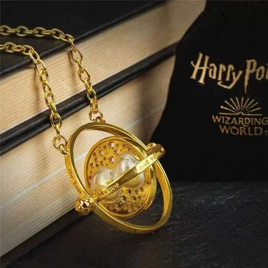 Sieraden Ketting Harried Potter TimeTurner Met Werkend Zandloper