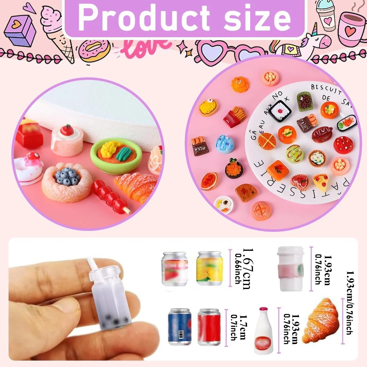 SONGYI Miniatuur Voedsel Drinkflessen – Perfect voor Poppenhuis Speelgoed