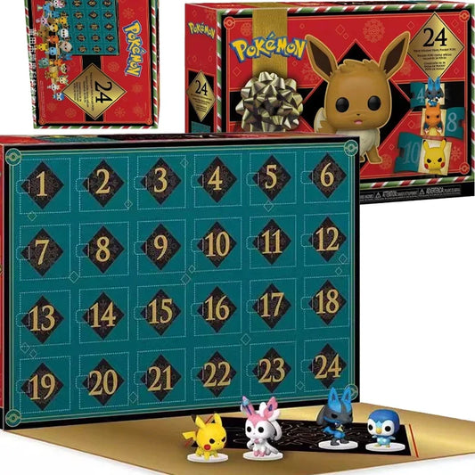 Adventskalender Pikachu Anime 24 Dagen Kerst Countdown Cadeau