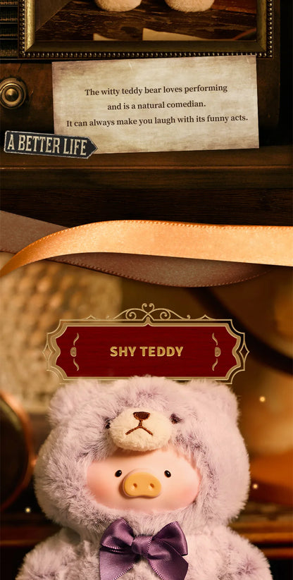 Officiële 52TOYS Blind Box Teddy Lulu – Unieke Verzamelbare Pluche Sleutelhanger