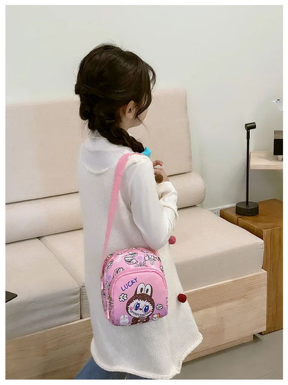 Labubu Cartoon Schoudertas Crossbody – Lichtgewicht