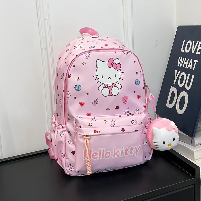 Hello Kitty Kuromi Cinnamoroll My Melody Rugzak Set Kleurig
