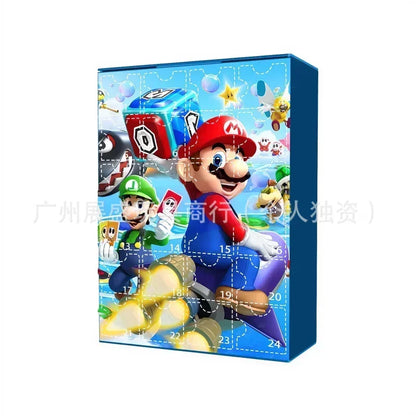 Super Marios Bros Adventskalender 2025 24-delig – PVC