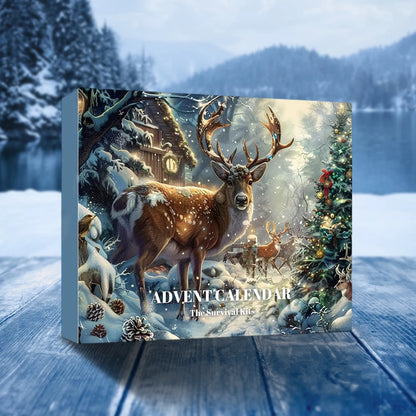 TrailNova Adventkalender Survival kit voor Mannen – 24 dagen 2025 countdown