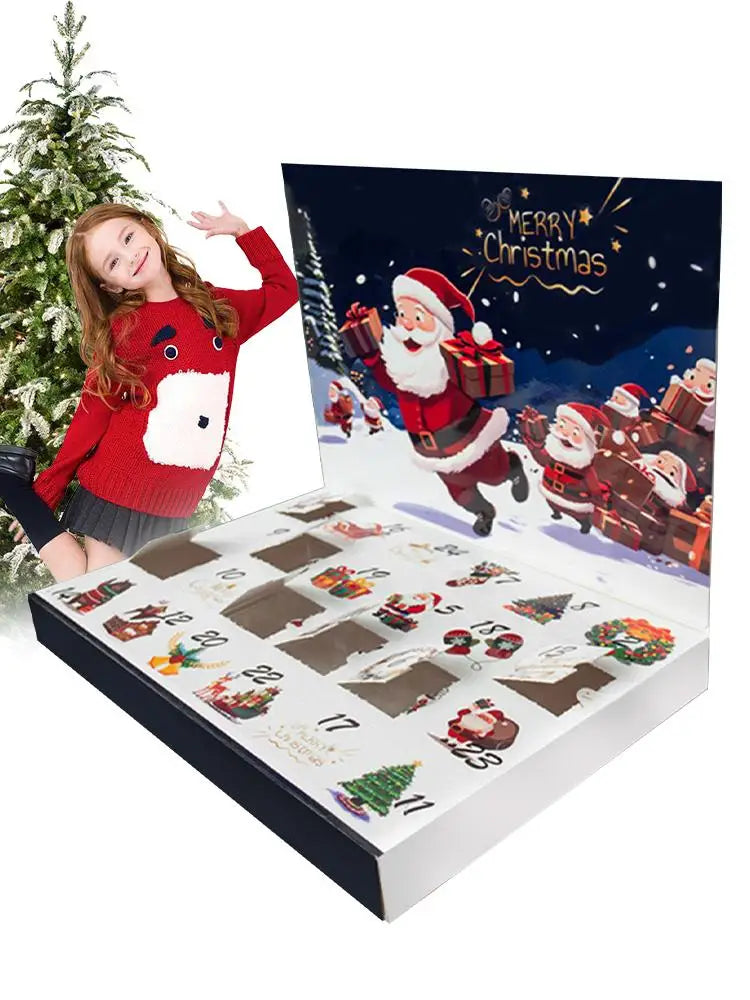 Adventskalender 2025 Sneeuwvlok – 24 Lege Dozen om zelf te vullen