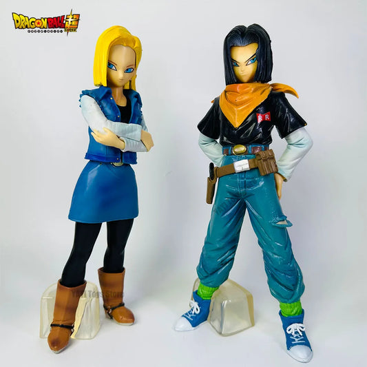AnimeCollectibles Dragon Ball Z Android 18 Actiefiguur – Perfect Voor Verzamelaars
