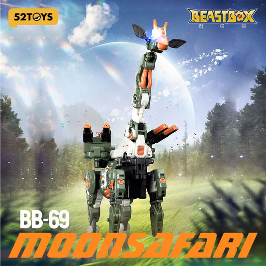 Officiële 52TOYS Beastbox BB-69 MOONSAFARI – Verzamelbare Converteerbare Actiefiguur