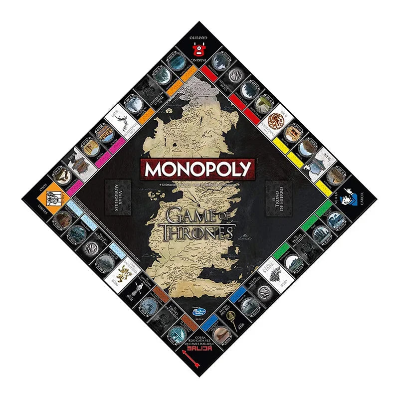 Game of Thrones Monopoly Bordspel voor Gezellige Avonden