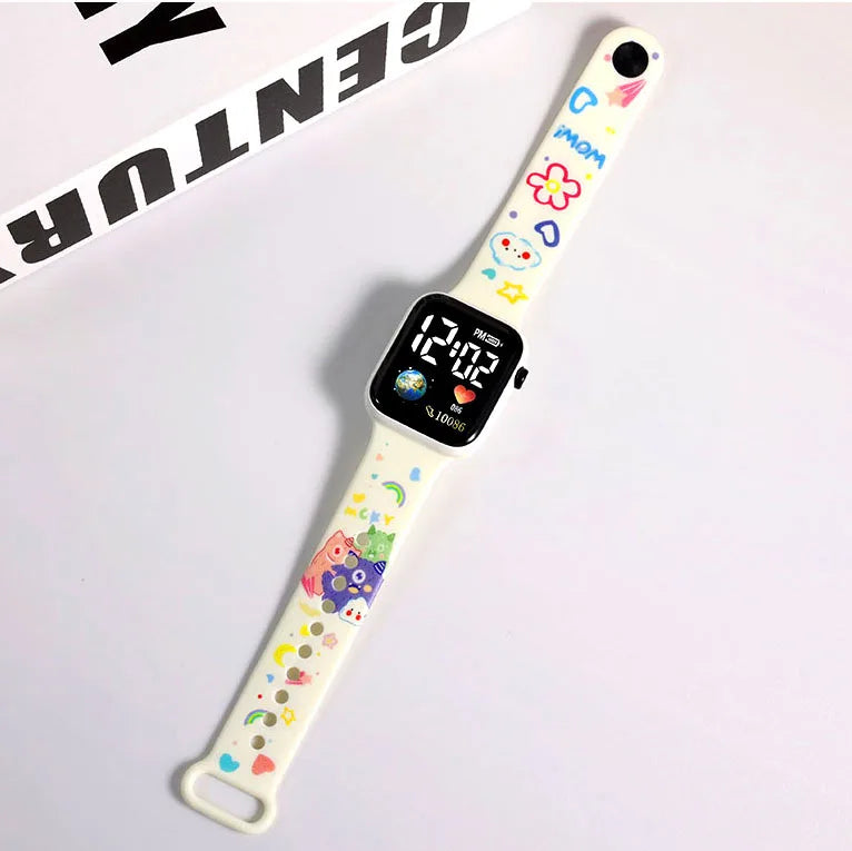 Kinderen Smartwatch Hello Kitty Digitale Horloge Voor Meisjes