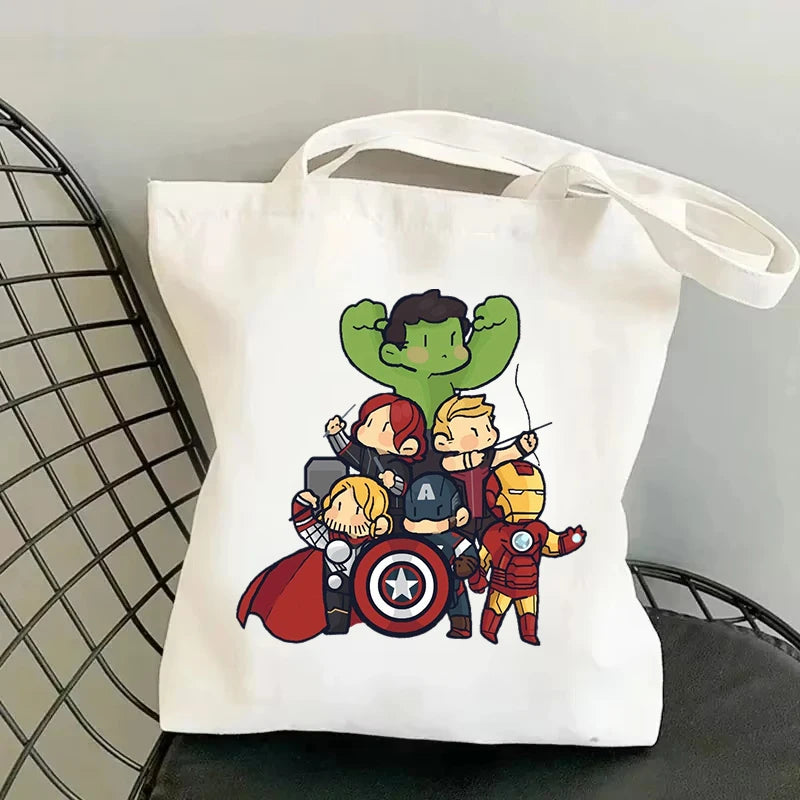 Marvel The Avengers Canvas Schoudertas – Grote Inhoud