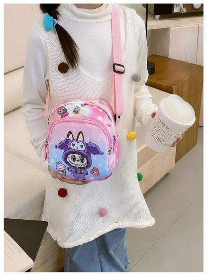 Labubu Cartoon Schoudertas Crossbody – Lichtgewicht