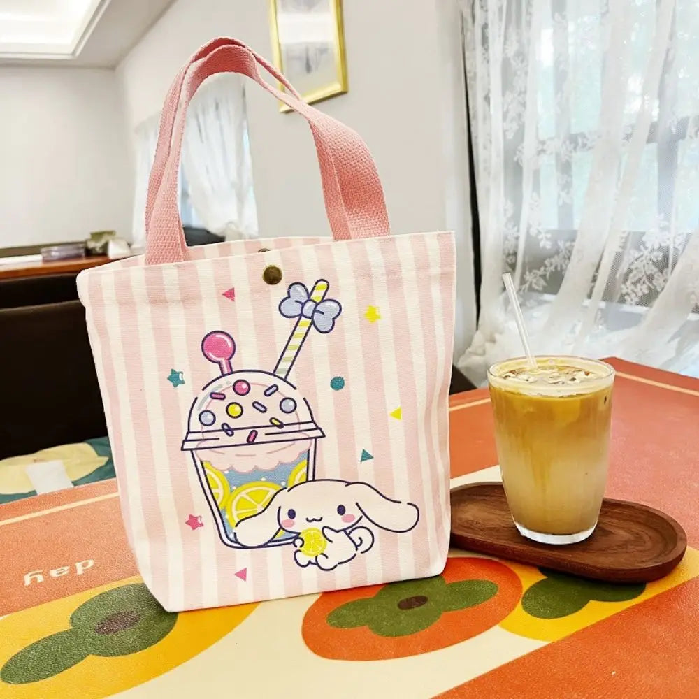 Sanrio Hello Kitty Canvas Tas - Grote Capaciteit