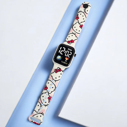 Kinderen Smartwatch Hello Kitty Digitale Horloge Voor Meisjes