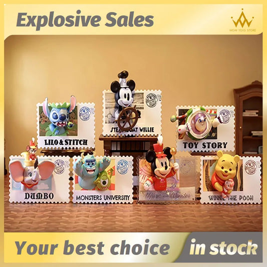 Miniso Sanrio Mystery Box Winnie The Pooh – Retro Stijl Verzamelobject voor Disney 100 Jaar Jubiläum