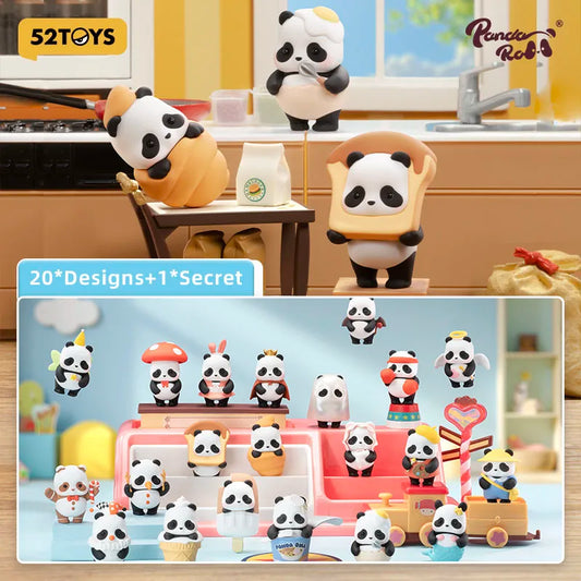 Officiële 52TOYS Panda Roll MINI ME Verkleedset – Inclusief 20 Schattige Anime Figuren