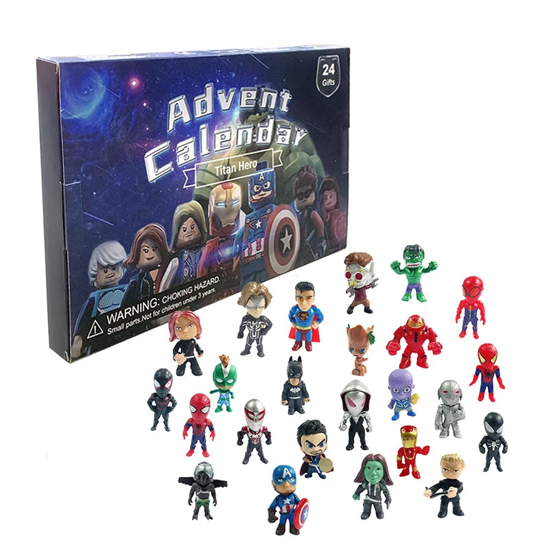 Marvel Adventskalender 2025 24 dagen Countdown