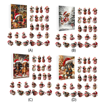 Schattige Teckel Adventskalender 2025