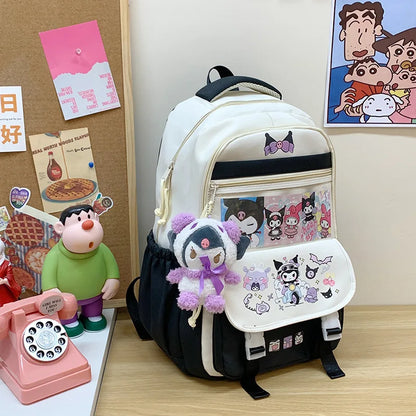 Sanrio Hello Kitty My Melody Rugzak met ruime capaciteit