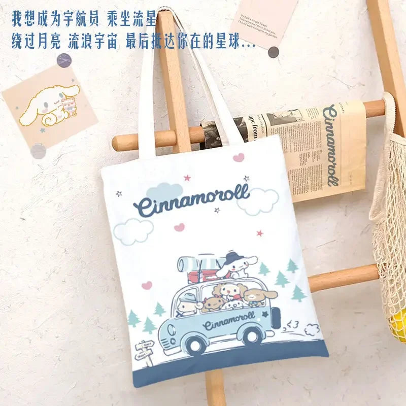 Sanrio Cinnamoroll Canvas Tas - Kawaii Zonder Rits