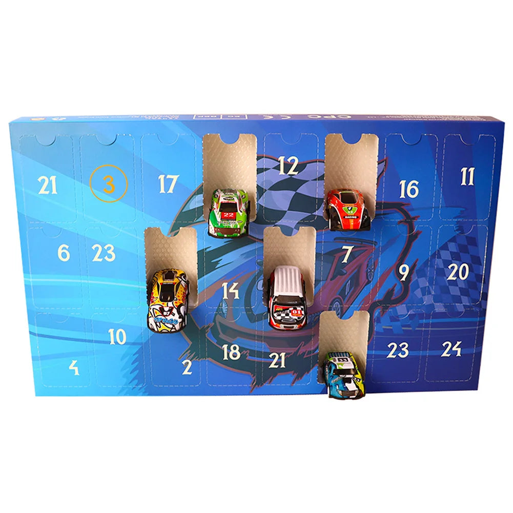 24 Dagen Adventskalender Raceauto's 2025