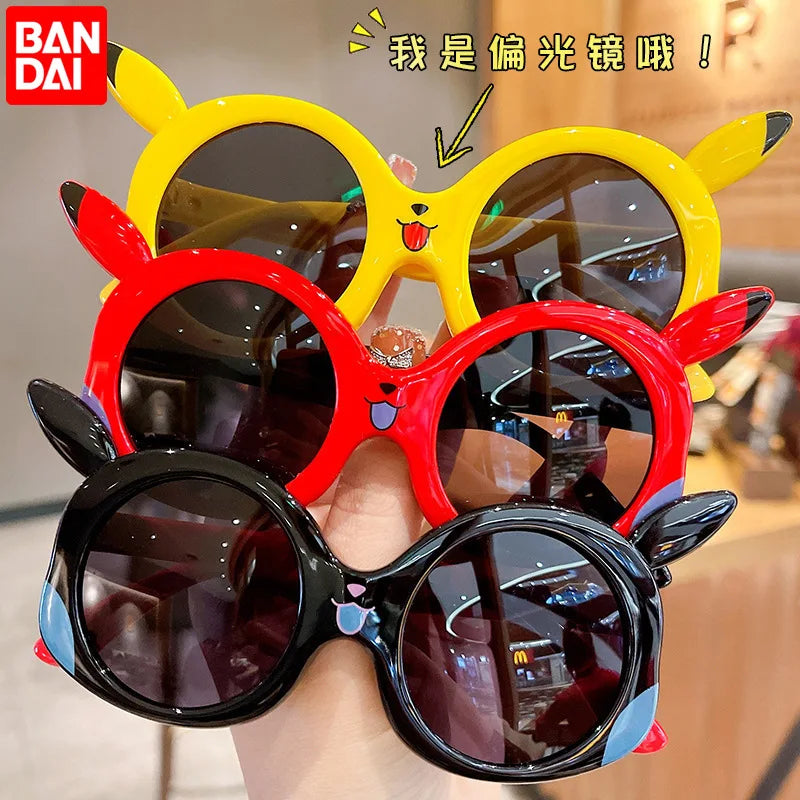 BANDAI Anime Pokémon Zonnebril met Pikachu Design voor Kinderen