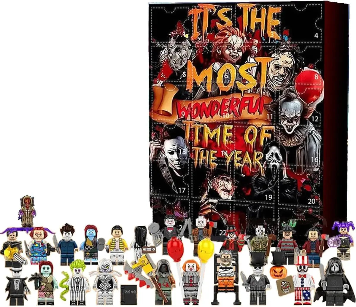 Adventskalender 2025 24-delig - Horror Figuren
