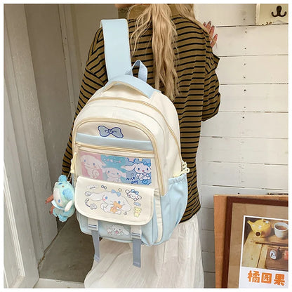 Sanrio Hello Kitty My Melody Rugzak met ruime capaciteit
