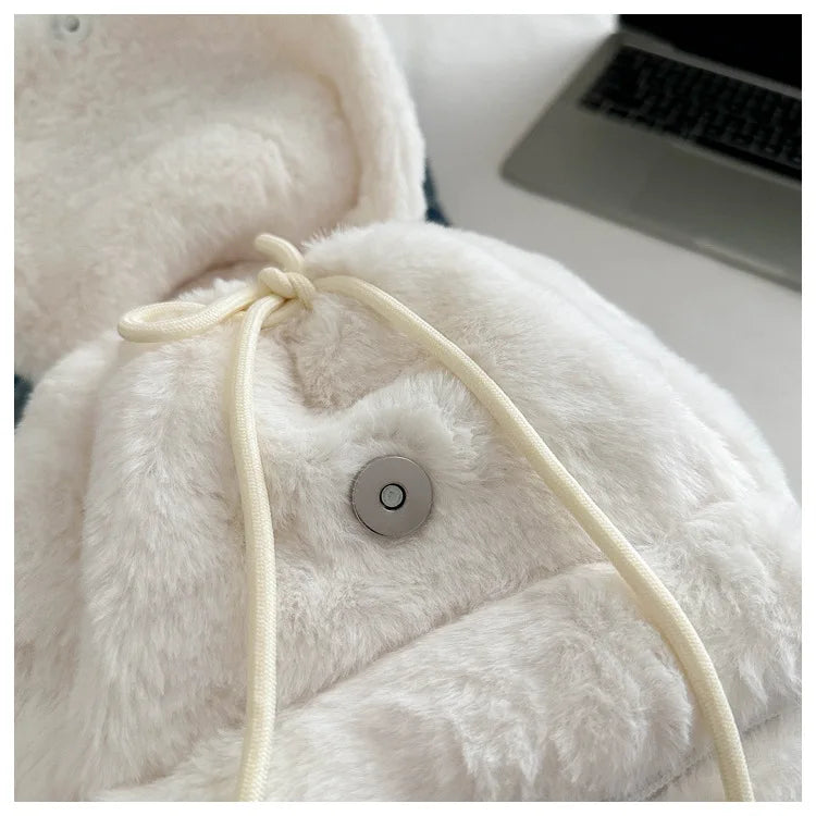Kawaii My Melody Kuromi Hello Kitty Rugzak – Grote Inhoud en Pluche