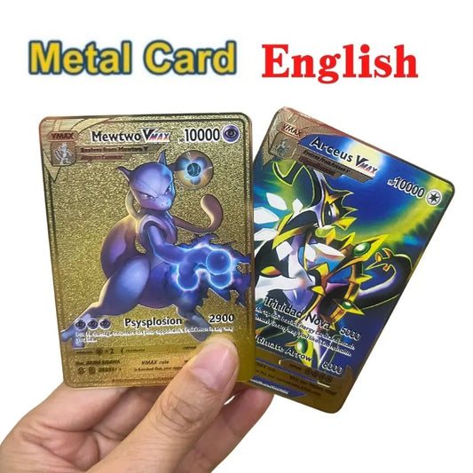Pokemon Metal Kaart Gx Vmax Limited Editie Kids Cadeau