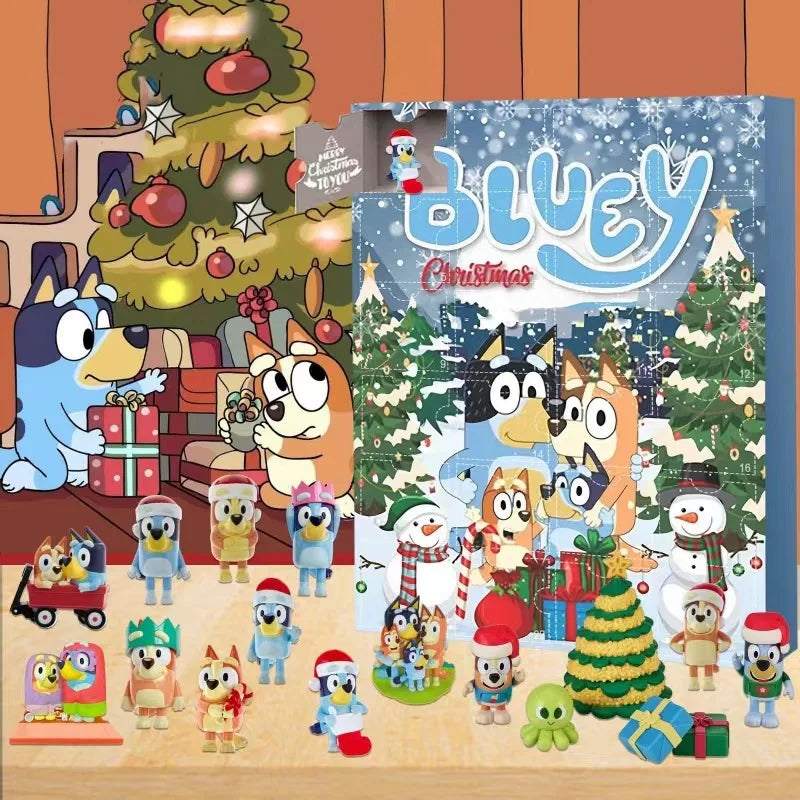 Bluey Adventskalender Surprise Blind Box 24 dagen 2025