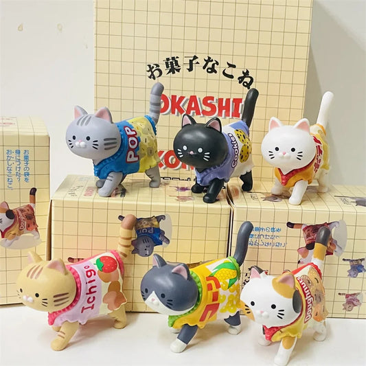 Bandai Nieuwe Kat Blinddoos – Schattige Snoepjesfiguren voor Kinderen
