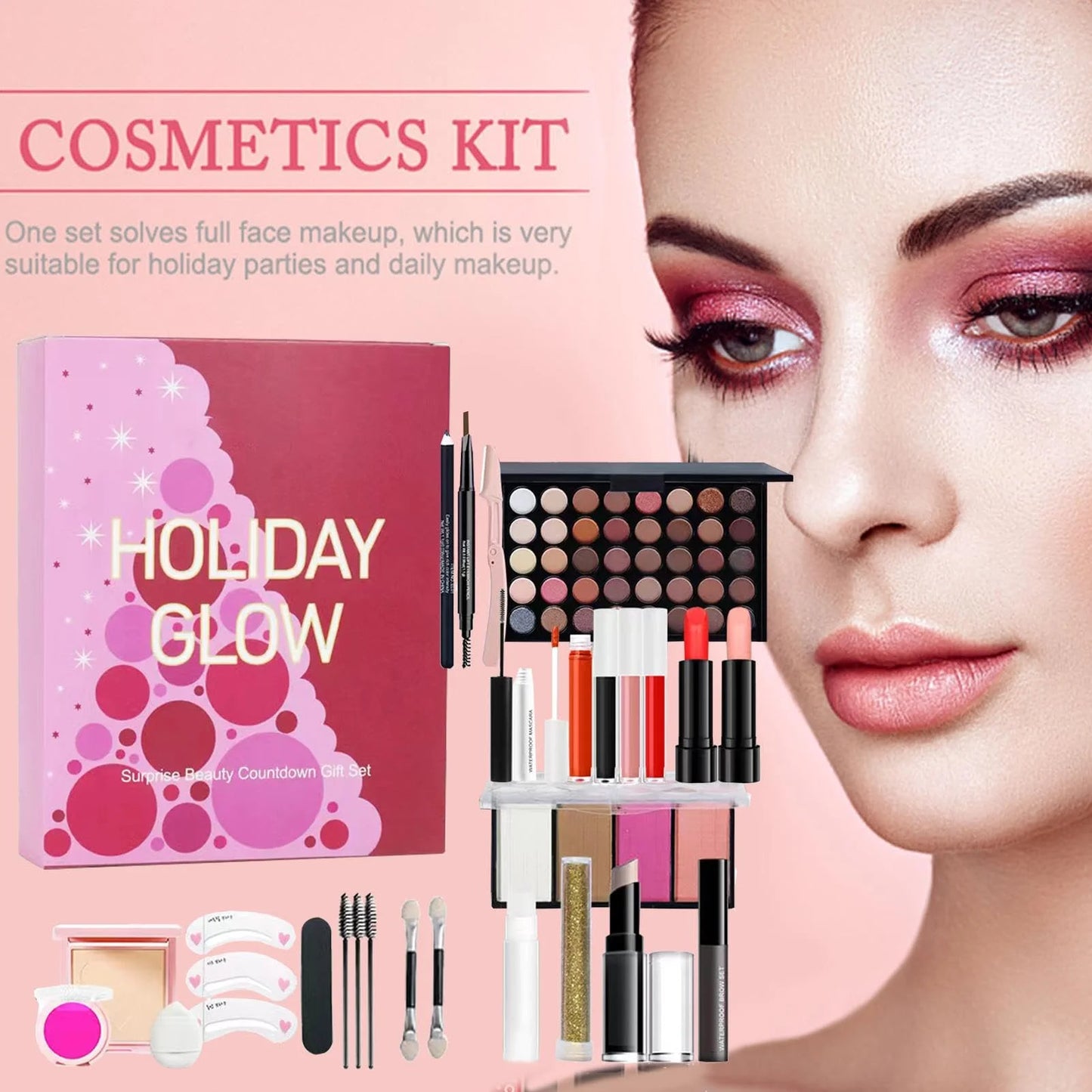 GlamBox Kerst Adventskalender Make-up - Met 24 dagen 2025