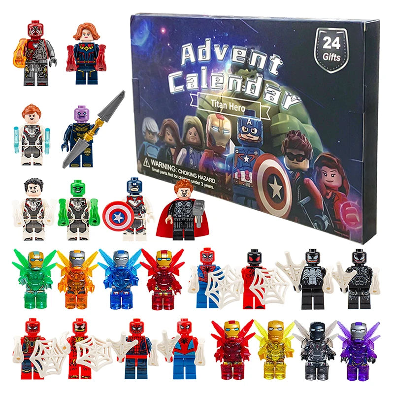 Marvel Adventskalender 2025 24 dagen Countdown