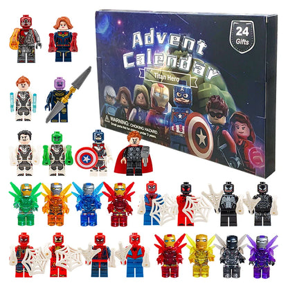 Marvel Adventskalender 2025 24 dagen Countdown