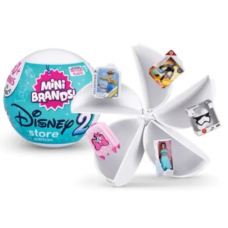 Disney 5 Surprise Capsule Toys Mini Brands Serie Blind Box - Collecties