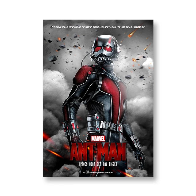 Marvel Film Cover Poster Spiderman Iron Man Wanddecoratie