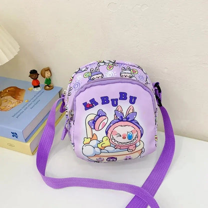 Labubu Rugtas voor kinderen Schoudertas Cartoon – Ultra-Lichtgewicht