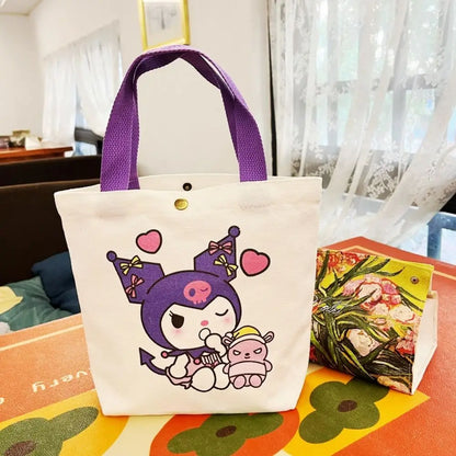 Sanrio Hello Kitty Canvas Tas - Grote Capaciteit