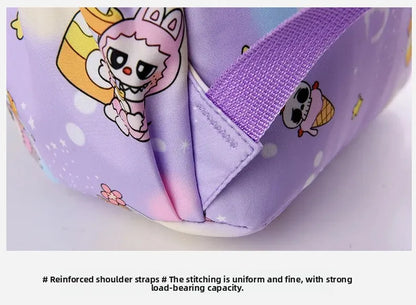 Kinder Rugzak Labubu Groot Lichtgewicht – Cartoon Patroon