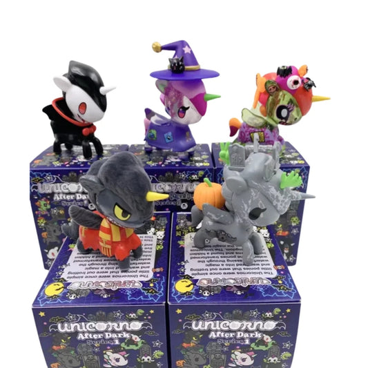 MINISO Tokidoki Eenhoorn Blind Box Serie – Halloween Special Editie Verzamelfiguren