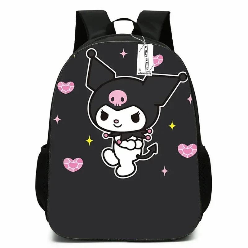 Kawaii My Melody Kuromi Rugzak – Grote Capaciteit Schooltas