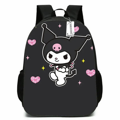 Kawaii My Melody Kuromi Rugzak – Grote Capaciteit Schooltas