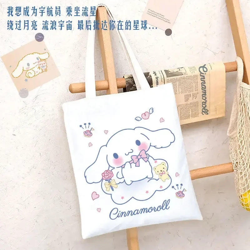 Sanrio Cinnamoroll Canvas Tas - Kawaii Zonder Rits