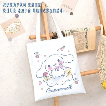 Sanrio Cinnamoroll Canvas Tas - Kawaii Zonder Rits