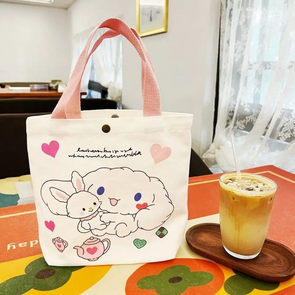 Sanrio Hello Kitty Canvas Tas - Grote Capaciteit