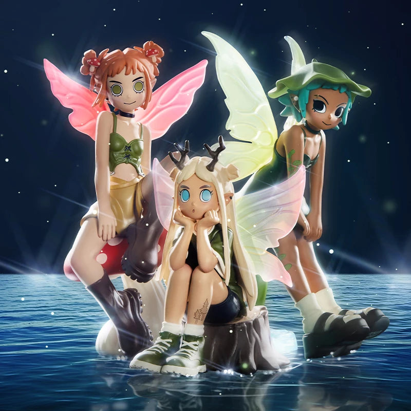 Officiële POP MART Peach Riot Punk Fairy Serie Mystery Box – Verrassende Verzamelfiguur