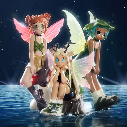 Officiële POP MART Peach Riot Punk Fairy Serie Mystery Box – Verrassende Verzamelfiguur